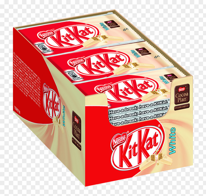 Chocolate Bar White Nestlé Chunky Kit Kat Milk PNG