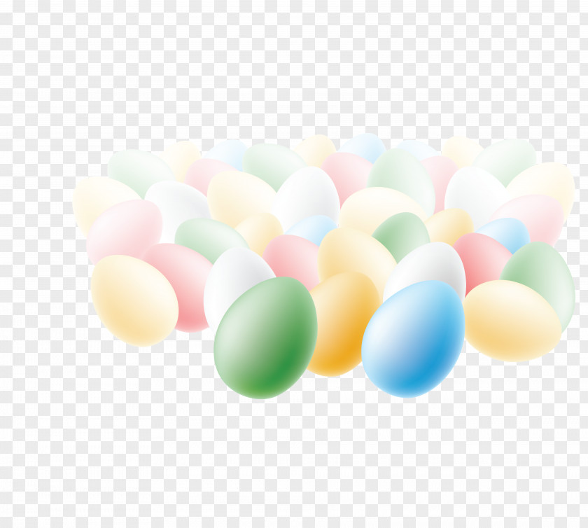 Vector Color Egg Accumulation PNG