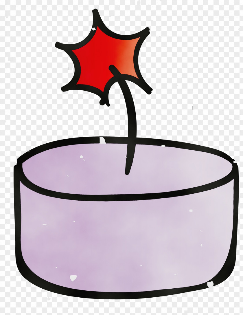 Candle Holder Purple Candlestick PNG