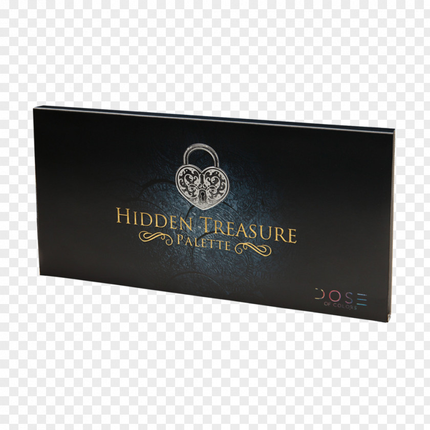 Hidden Treasures Palette Metallic Color Eye Shadow Treasure PNG