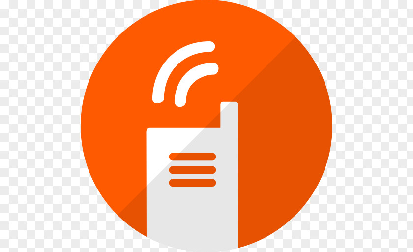 Orange Line Mobile Phones Email PNG
