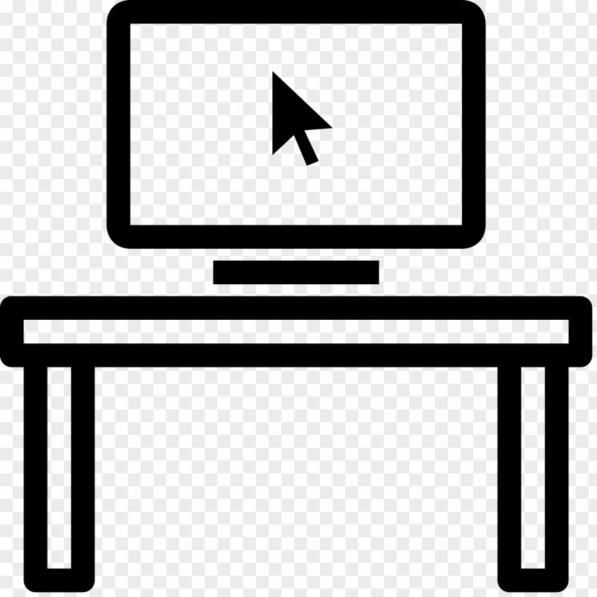 Table Personal Computer Furniture Desk PNG