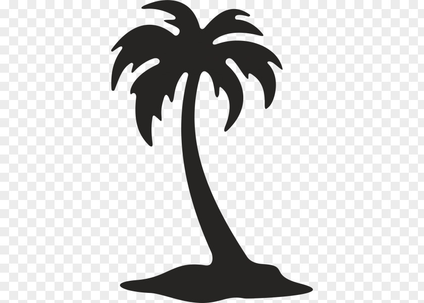 Tree Arecaceae Drawing Sticker Clip Art PNG