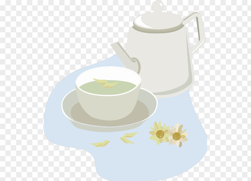 White Teapot And Teacup Child Earl Grey Tea Coffee Cup PNG