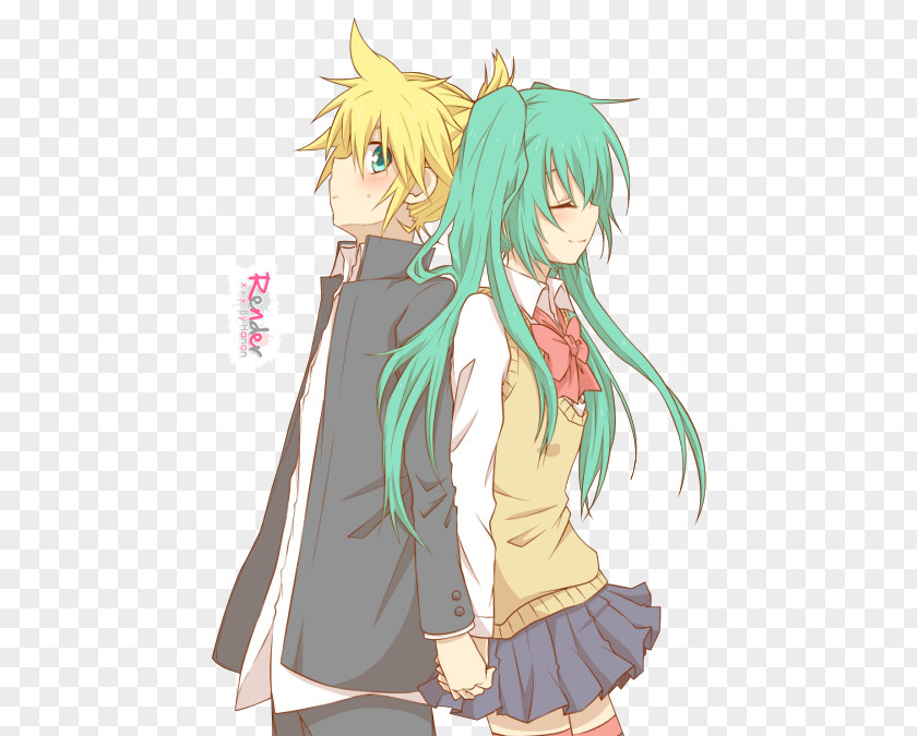 Kiss The Child Hatsune Miku: Project Diva X Kagamine Rin/Len Vocaloid DeviantArt PNG