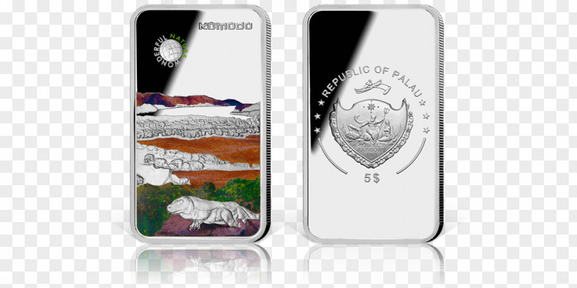 Komodo Coin Silver Numismatics Portable Communications Device Mobile Phones PNG