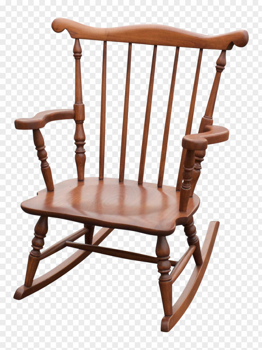 Chair Furniture Rocking Chairs Hardwood PNG