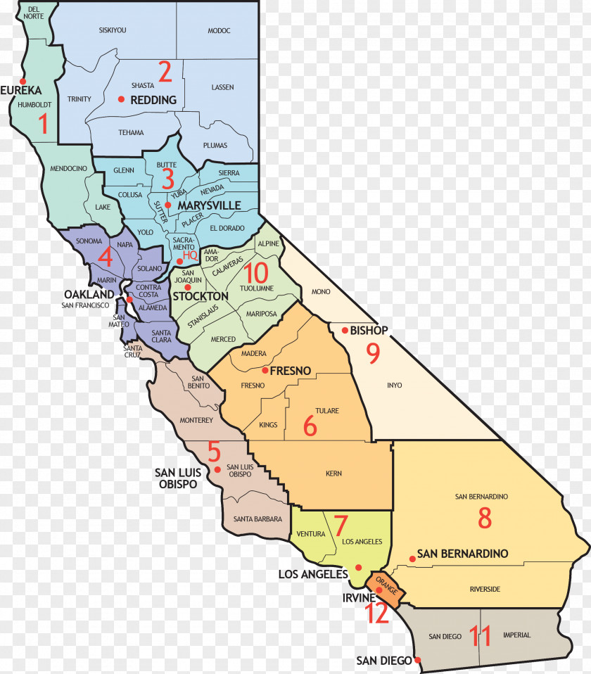 MarysvilleMap Caltrans District 7 Headquarters Map California Department Of Transportation (Caltrans) 3 PNG