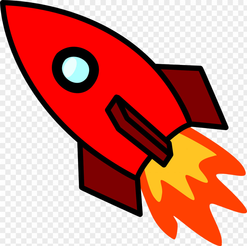 Red Rocket Launch Spacecraft National Primary School Clip Art PNG