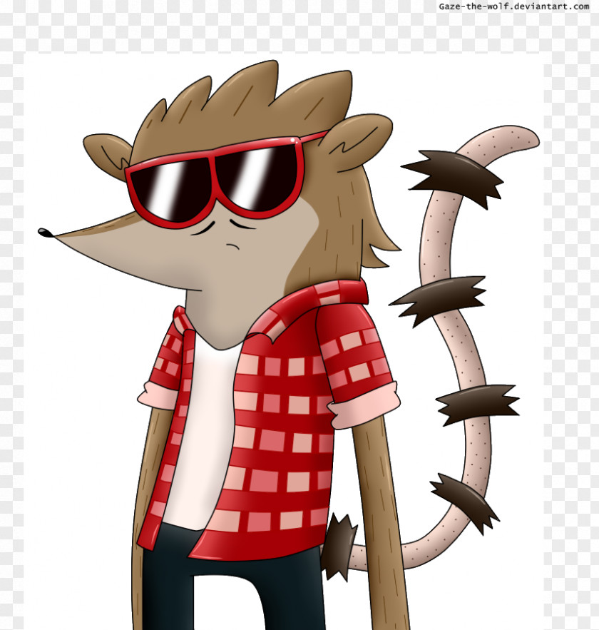 Rigby Digital Art Drawing Earn To Die 2 PNG