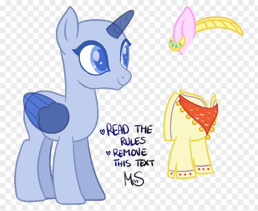 Unicorn Wings Pony Princess Luna Cat DeviantArt Fan Art PNG