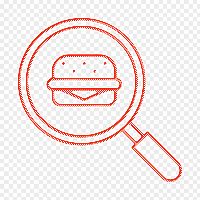Burger Icon Fast Food Search PNG