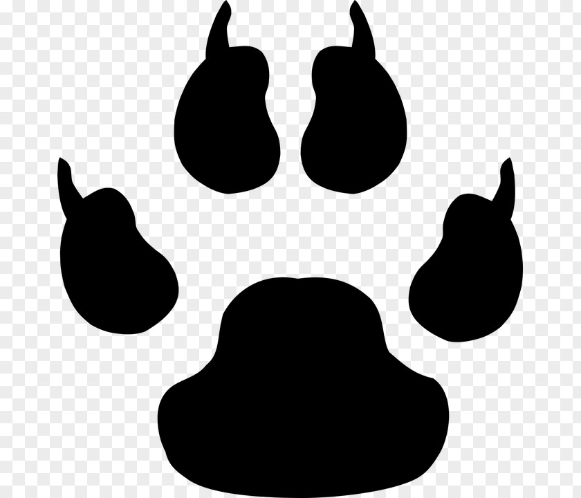 Cat Paw Footprint Dog Clip Art PNG