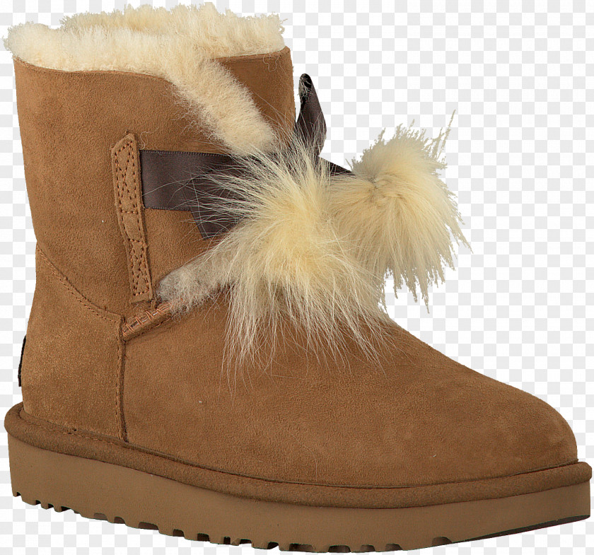 Cognac Ugg Boots Shoe Footwear Fur PNG
