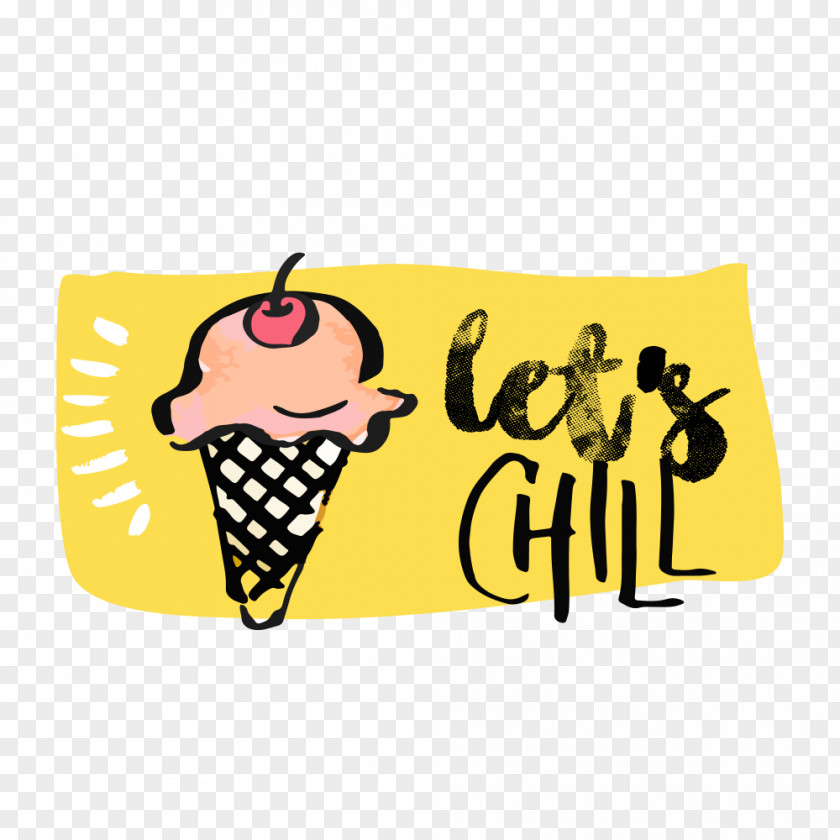 Hand Painted Ice Cream PNG