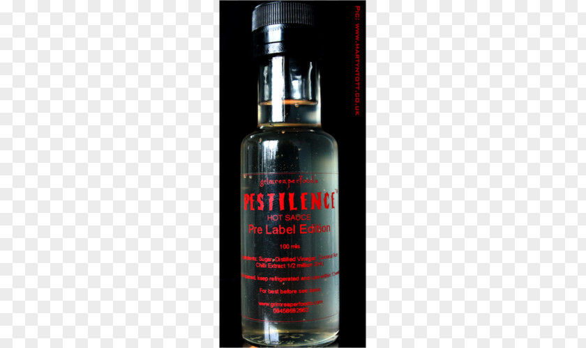 Hot Chilli Liqueur Glass Bottle PNG