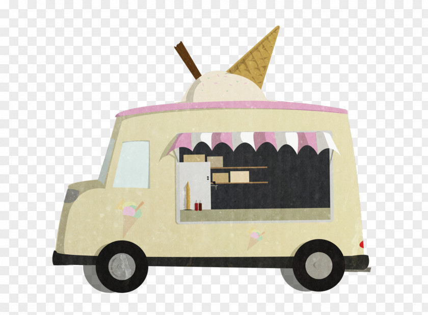 Ice Cream Van Car Automotive Design Motor Vehicle PNG