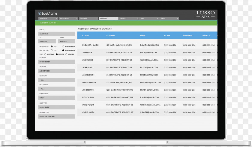 Marketing Computer Program Spa Software Management PNG