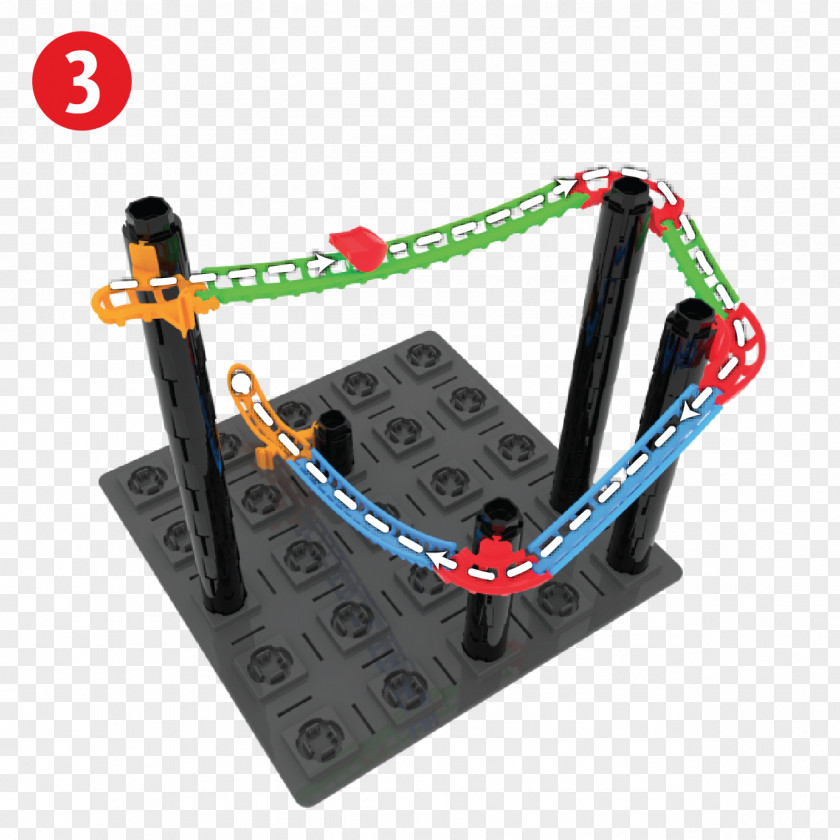 Toy Think Fun Roller Coaster Challenge ThinkFun Rush Hour Deluxe Game PNG