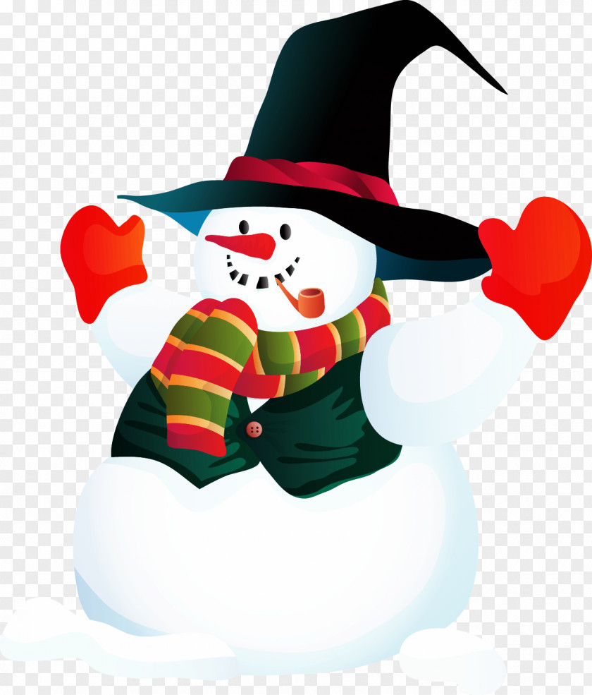 Vector Snowman Animation Clip Art PNG