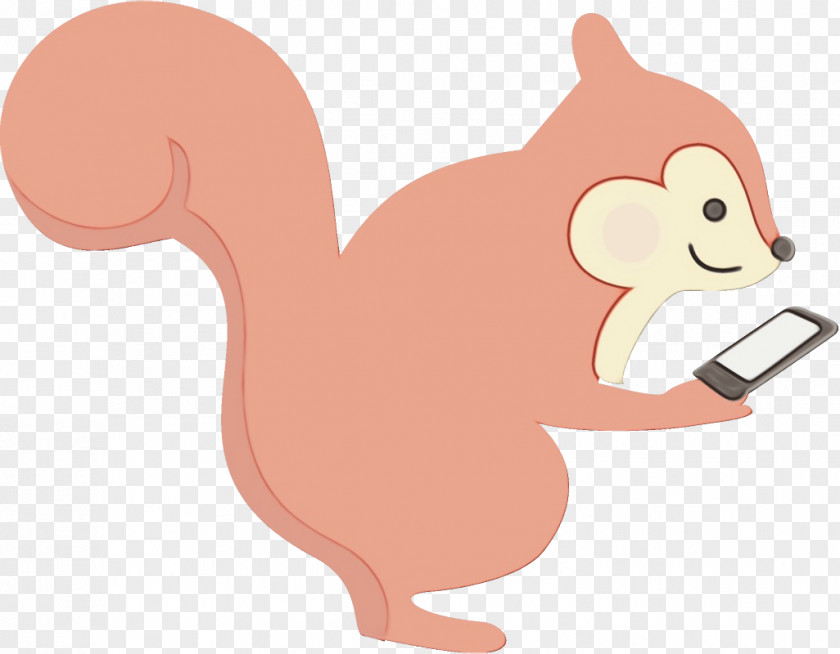 Animal Figure Ferret Squirrel Cartoon Tail PNG