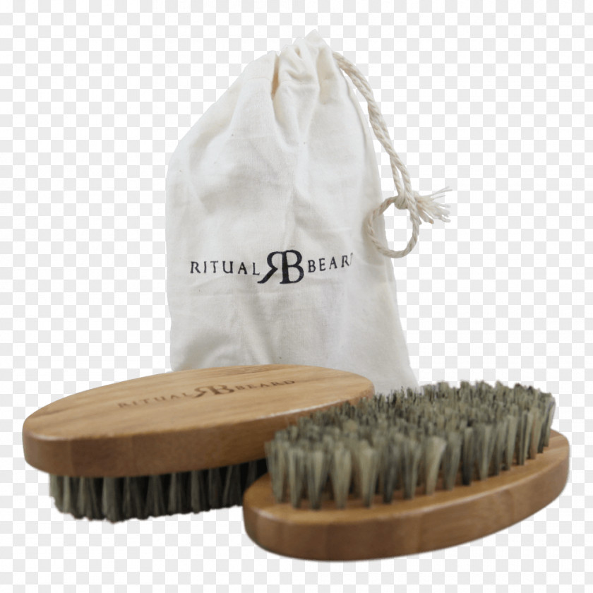 Beard Brush Comb Bristle Oil PNG