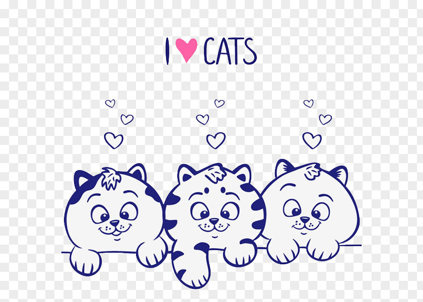 Cute Cat Kitten Cuteness Illustration PNG
