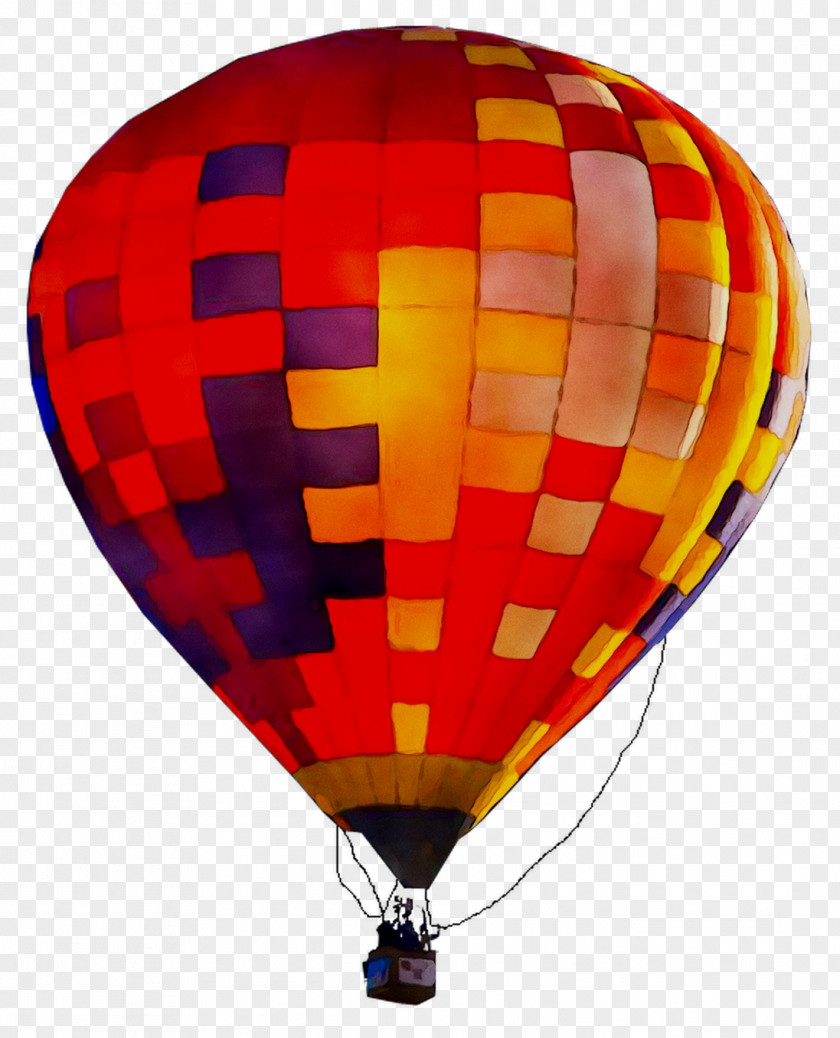 Hot Air Balloon Orange S.A. PNG