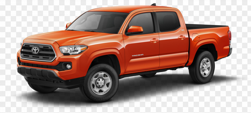 Pickup Truck 2018 Toyota Tacoma Double Cab SR5 Car PNG