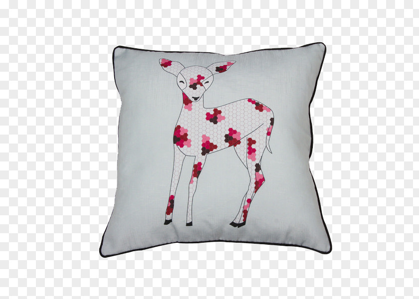 Pillow Cushion Throw Pillows Textile Reindeer PNG