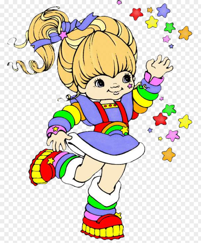 Rainbow Brite Animated Cartoon Child Love PNG