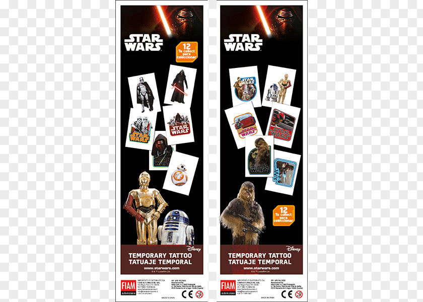 Star Wars Poster Lego WarsTemporary Tattoos Game Disney Tatuaże Zmywalne Epee PNG