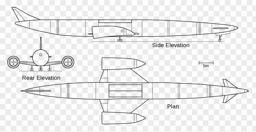 Airplane Skylon Single-stage-to-orbit Spaceplane Reaction Engines Limited SABRE PNG