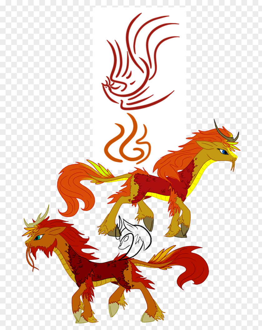 Animals Element My Little Pony Qilin Phoenix Dragon PNG