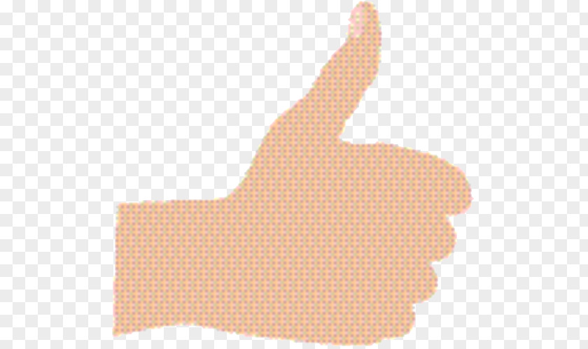 Beige Gesture Thumb Glove Pattern Line PNG