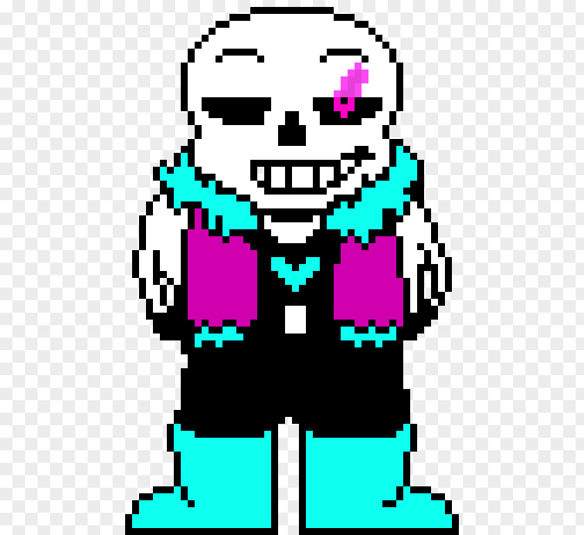 Sans Undertale Pixel Art Sprite Image PNG