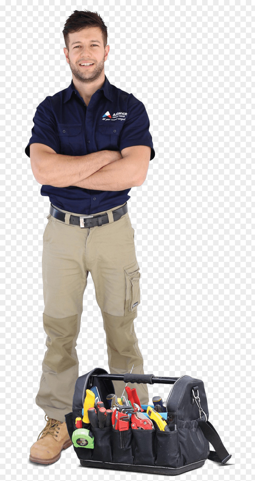 Air Conditioning Technician Bag Profession Shoe PNG