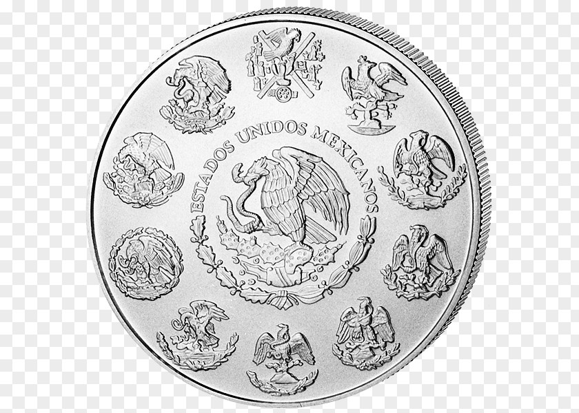 Coin Silver Mexico Libertad PNG