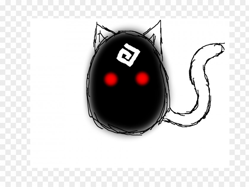 Egg Black M Font PNG