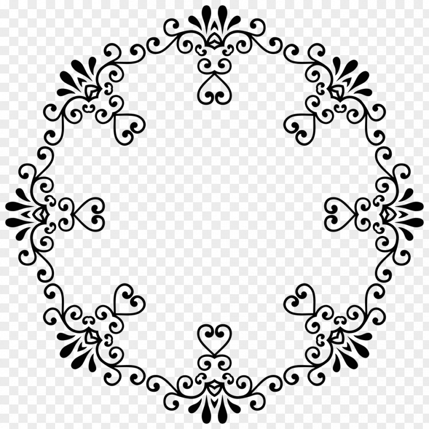 Flower Rattan Decorative Frame Picture Frames Clip Art PNG