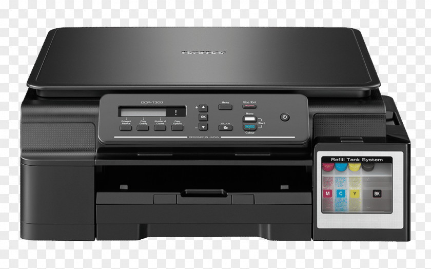 Printer Multi-function Brother Industries Inkjet Printing Image Scanner PNG