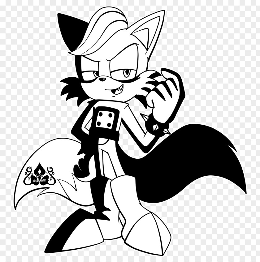 White Streak Tails Knuckles The Echidna Sonic Hedgehog Drawing Character PNG