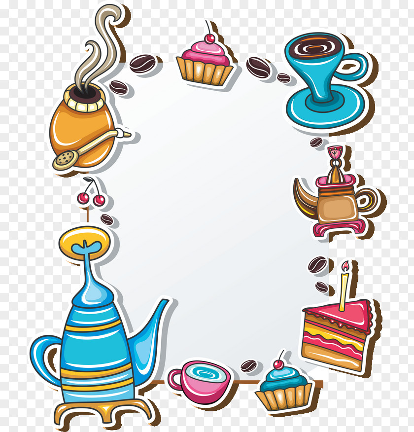 Coffee Cafe Mate Tea Vector Graphics PNG