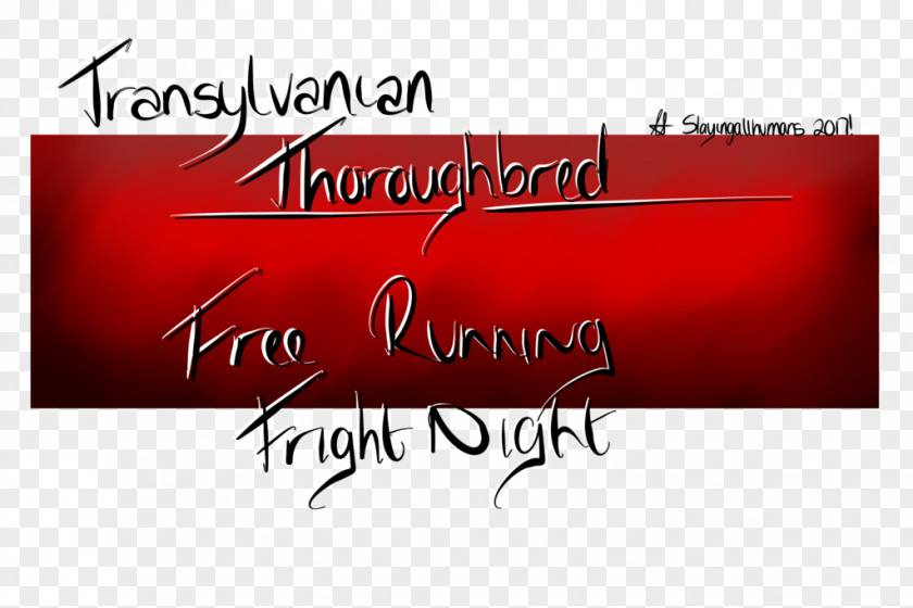 Fright Night Logo Banner Brand PNG
