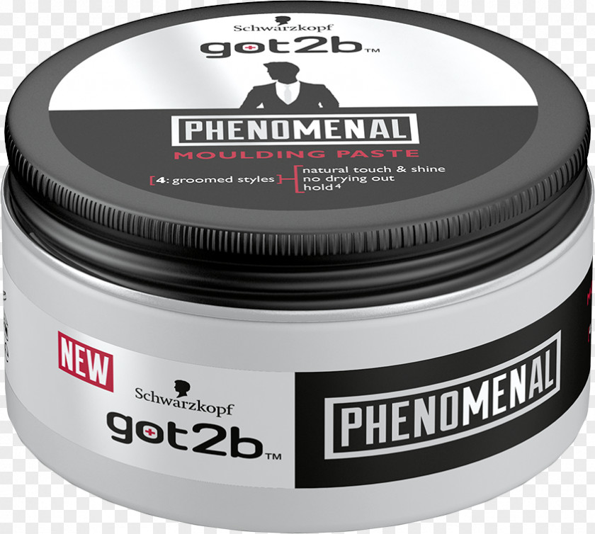 Hair Pasta Göt2b Phenomenal Molding Paste Gel Schwarzkopf PNG