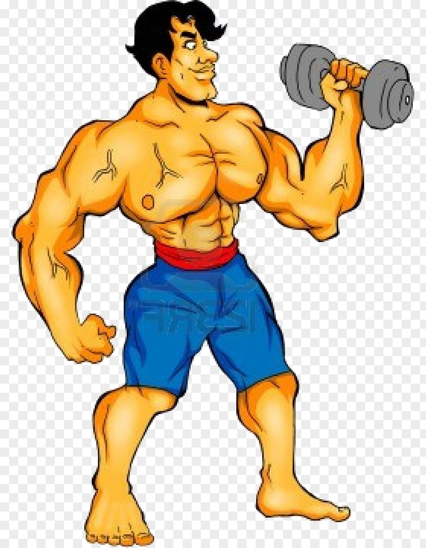 Homan Physical Fitness Superhero Weight Training Clip Art PNG