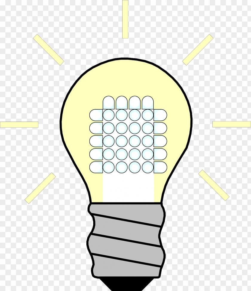 Light Incandescent Bulb Clip Art Vector Graphics LED Lamp PNG