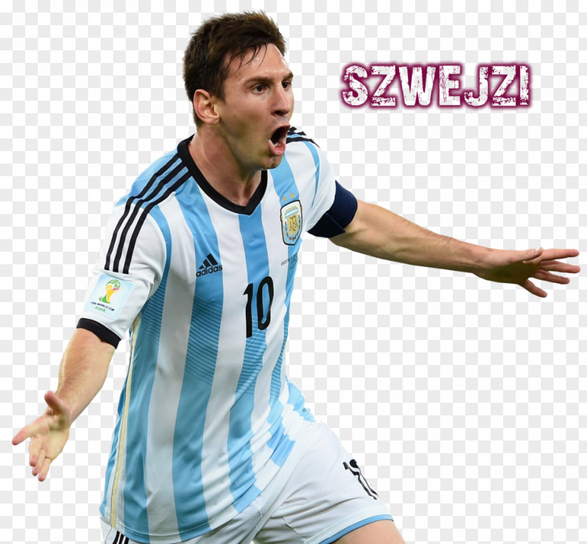 Lionel Messi 2014 FIFA World Cup Final Argentina National Football Team FC Barcelona PNG