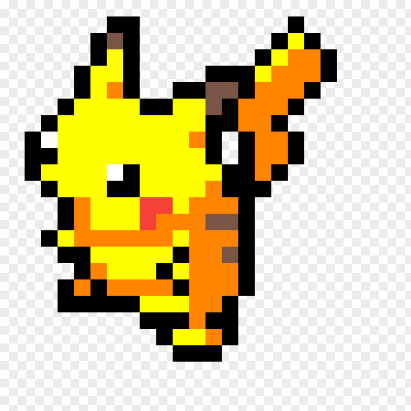 Pikachu Pixel Art Drawing Image Pokémon PNG