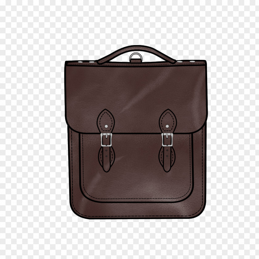 Walnut Bags Leather Baggage Briefcase Backpack PNG